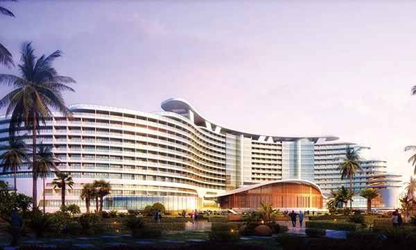 三亞洲際酒店鋁單板工程