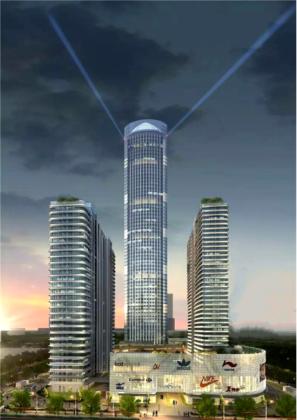 沿街建筑外立面鋁單板裝修“大變身”,城市顏值再提升!